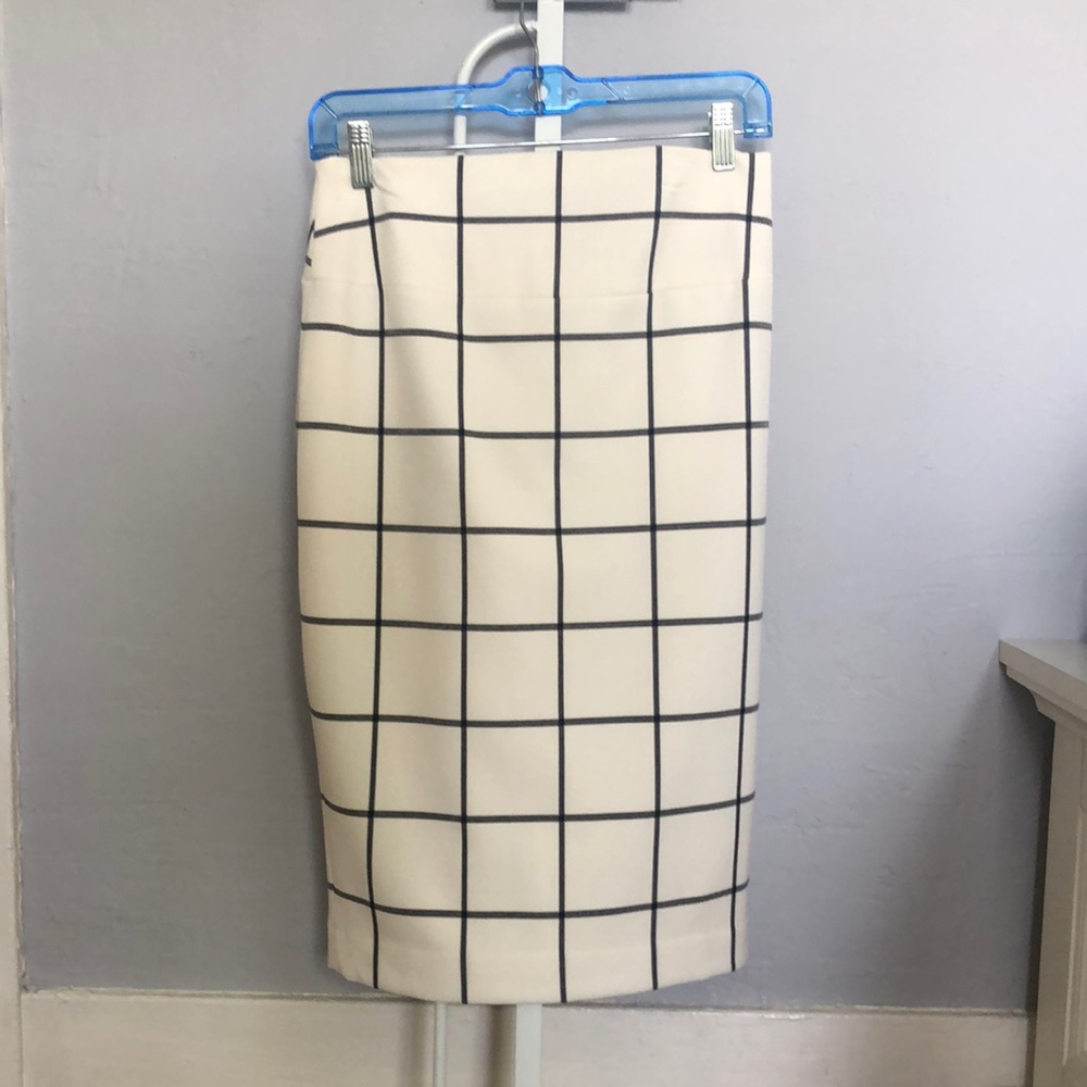 Striped Pencil Skirt